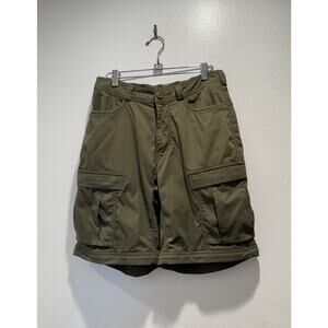 REI Co-op Green Cargo Shorts Men’s Size 30 Camping Outdoor Everyday Pockets